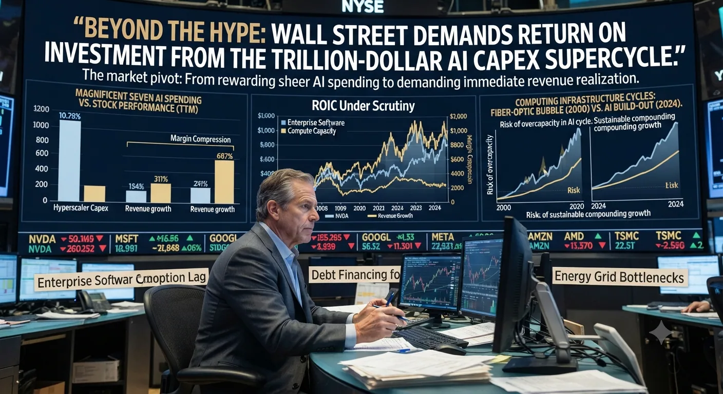 Beyond the Hype: Wall Street Demands Return on Investment from the Trillion-Dollar AI Capex Supercycle