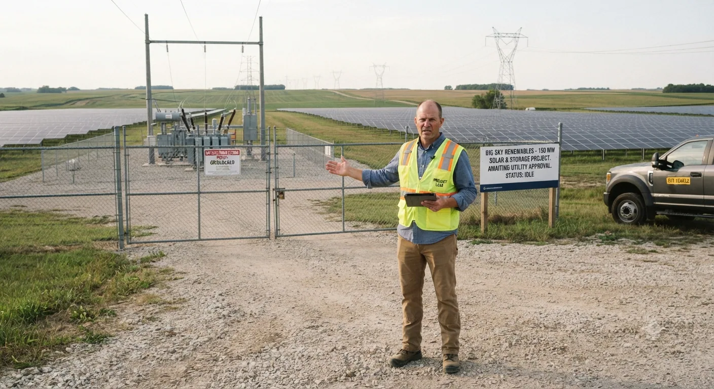 Stranded Megawatts: Why America’s Biggest Solar Farms Are Built, Wired, and Forbidden to Turn On